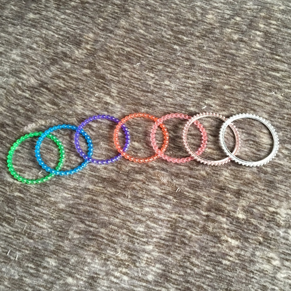 7 Pack Bracelets